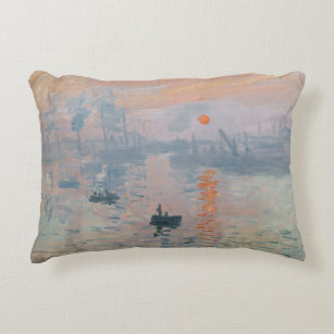 Coussins Décoratifs Claude Monet - Impression, lever de soleil