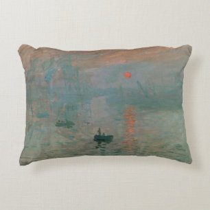 Coussins Décoratifs Claude Monet Impression Soleil levant (soleil leva