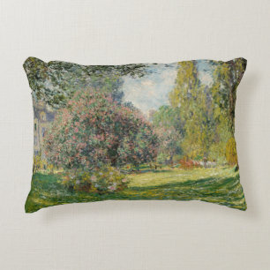 Coussins Décoratifs Claude Monet - Paysage : Le Parc Monceau