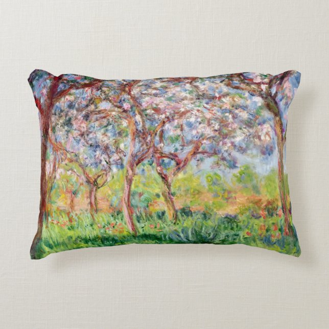 Coussins Décoratifs Claude Monet | Printemps un Giverny (Devant)
