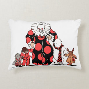 Coussins Décoratifs clown et amis prennent leur arc