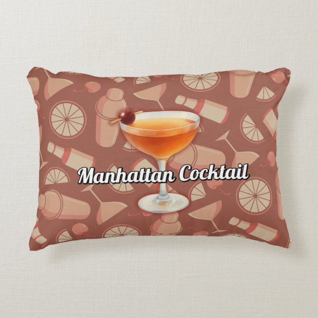 Coussins Décoratifs Cocktail Manhattan (Devant)