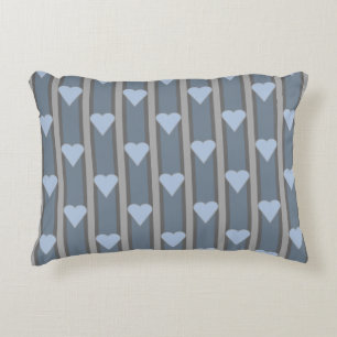 Coussins Décoratifs Cœur Rayé