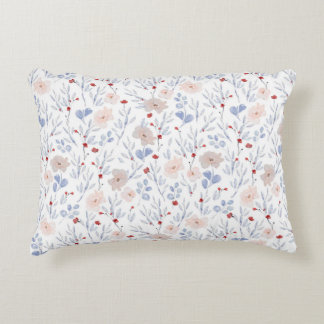 Coussins Décoratifs Cojín decorativo floral en tonos suaves