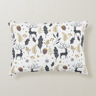 Coussins Décoratifs Collection de voeux de Noël pour les cerfs et les 