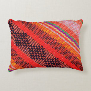 Coussins Décoratifs Colorful knitwear with multi color of the rope as 