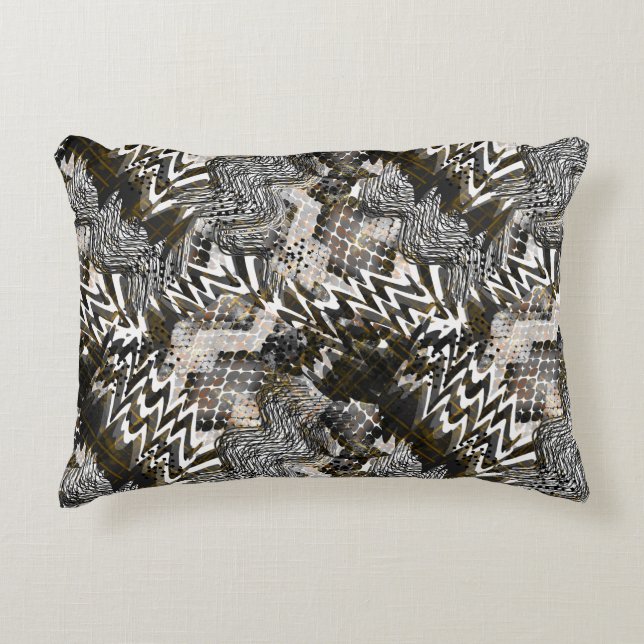 Coussins Décoratifs Combiné, ethnique, africain. (Devant)
