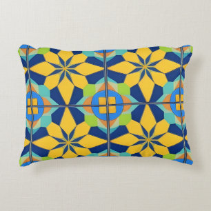 Coussins Décoratifs Conception Abstraite Géométrique Colorée