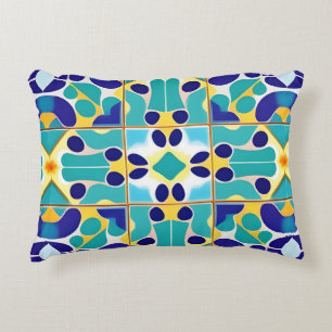 Coussins Décoratifs Conception Abstraite Géométrique Colorée