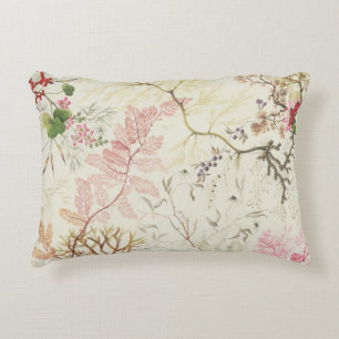 Coussins Décoratifs Conception d'algue pour le matériel en soie (la