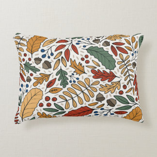 Coussins Décoratifs Conception de Carré feuille couleur automne