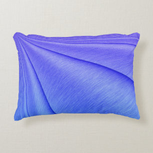 Coussins Décoratifs Conception de contour de lavande à violet brossé