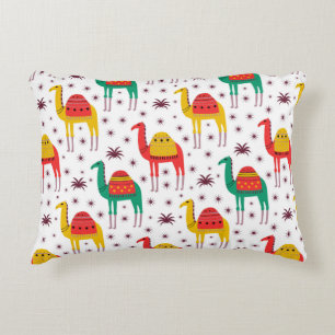 Coussins Décoratifs Conception de couleur à plat motif Camel