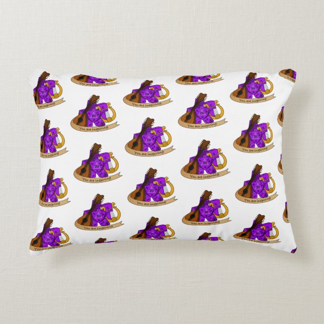 Coussins Décoratifs Conception des dés de série (Devant)