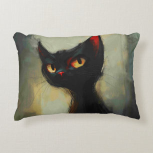 Coussins Décoratifs Connaissant Black Ninja Cat