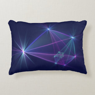 Coussins Décoratifs Constellation, Art Fractal Abstrait Fantastique