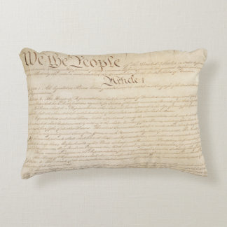 Coussins Décoratifs Constitution des États-Unis, Nous le Peuple