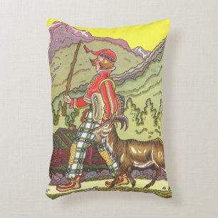 Coussins Décoratifs Conte de fées vintage, garçon et vent du nord, Hau