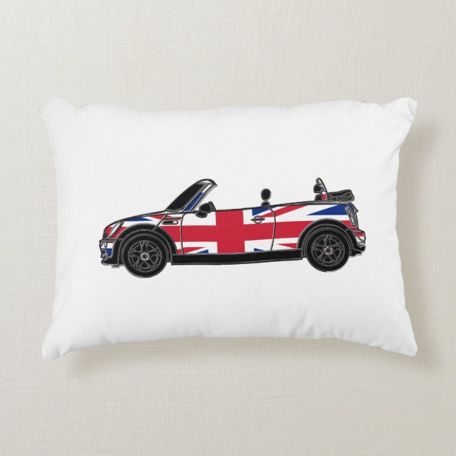 Coussins Décoratifs Convertible avec Union Jack (Devant)