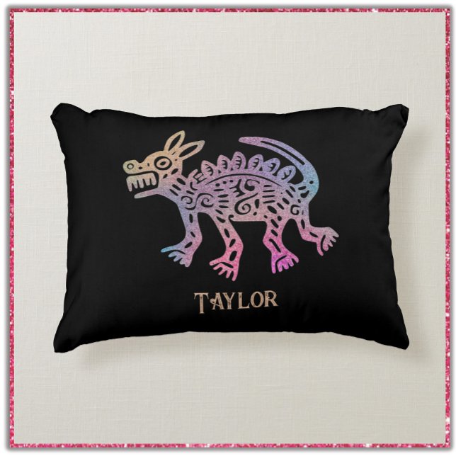 Coussins Décoratifs Cool Aztec Design Chien (Créateur téléchargé)