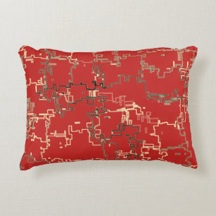 Coussins Décoratifs COOL rouge Motif unique