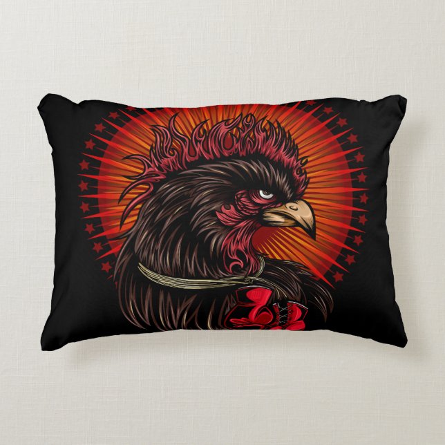 Coussins Décoratifs Coq de boîte (Devant)