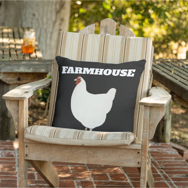 COUSSINS DÉCORATIFS COQ Ferme (Chaise)