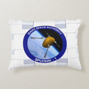 Coussins Décoratifs Correctif de la mission satellite Idaho Spudnik