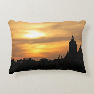Coussins Décoratifs Coucher de soleil à Amsterdam