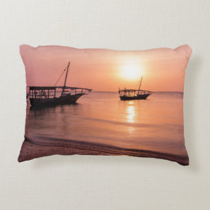 Coussins Décoratifs Coucher de soleil à Zanzibar