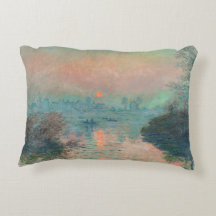Coucher de soleil de Monet sur la Seine Impression