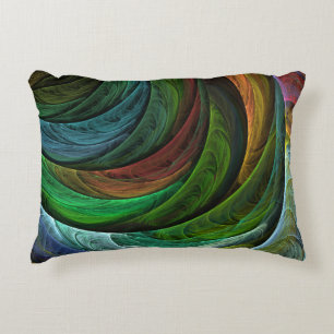 Coussins Décoratifs Couleur Gloire Moderne Art Abstrait Motif Élégant