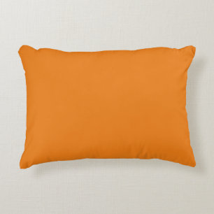Coussins Décoratifs Couleur Orange Uni