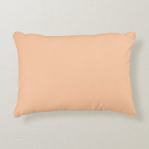 Coussins Décoratifs Couleur solide profonde Peach