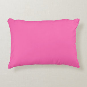 Coussins Décoratifs Couleur solide rose chaud