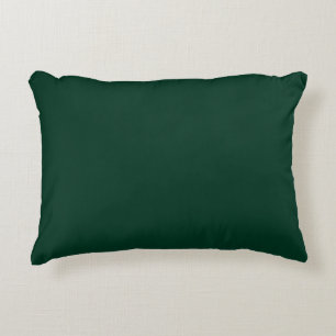 Coussins Décoratifs Couleur solide vert foncé