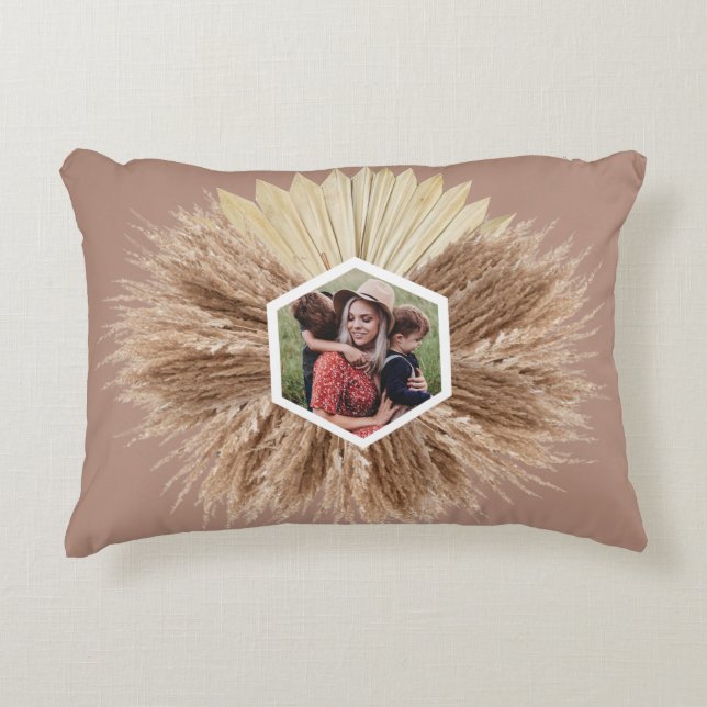 Coussins Décoratifs Couleurs neutres rustiques chaudes Photos personna (Devant)