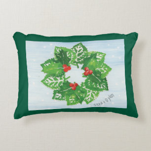 Coussins Décoratifs Couronne de Feuille - KIds Art pour CHOC