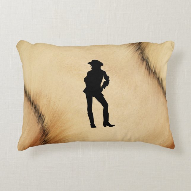 Coussins Décoratifs Cowgirl Cowhide (Devant)