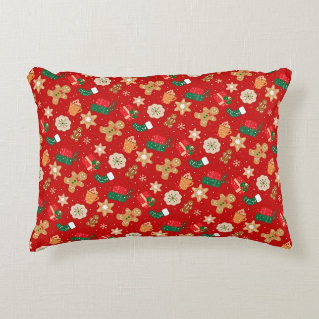 Coussins Décoratifs Cozy Christmas Decorative with Festive Charm (Devant)