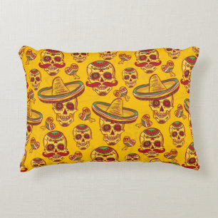 Coussins Décoratifs Crânes Amigo