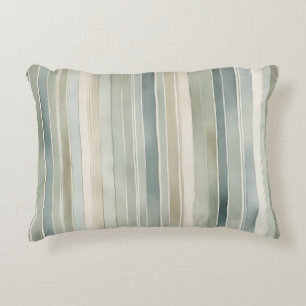 Coussins Décoratifs Crème turquoise bleue Sage vert Distressed