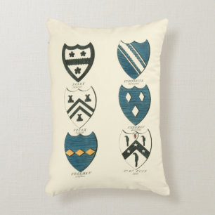 Coussins Décoratifs Crêtes familiales de diverses maisons anglaises