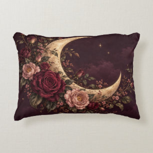 Coussins Décoratifs Croissant de Lune Rose de Minuit