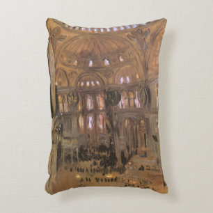Coussins Décoratifs Croquis de Santa Sophia par John Singer Sargent