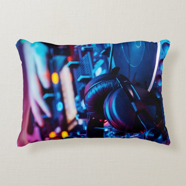 Coussins Décoratifs Custom Made Music Throw Pillow  (Devant)