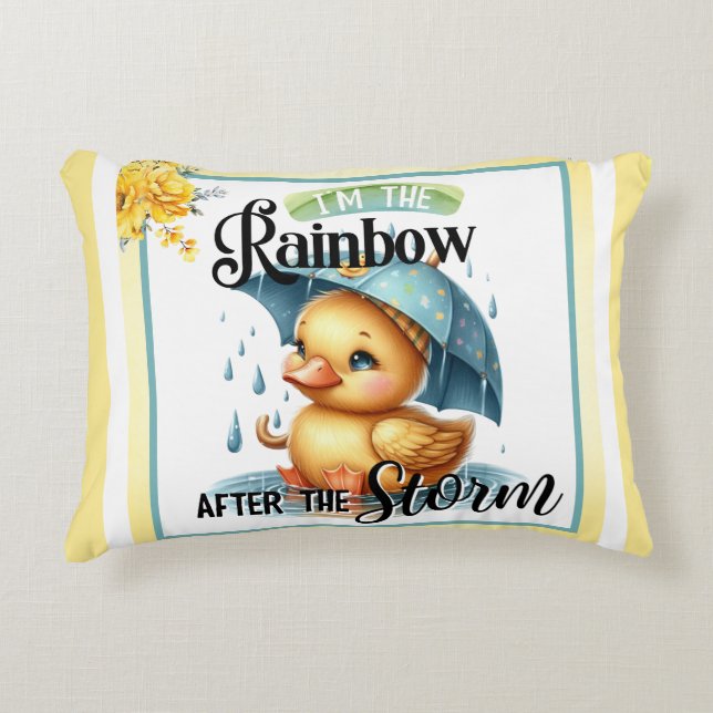 Coussins Décoratifs Cute Caoutchouc Bébé Douche Jeu Oreiller (Devant)