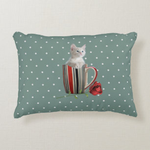 Coussins Décoratifs Cute Chat Kitten Animaux de compagnie Amateurs Cad