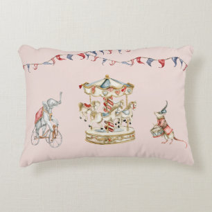 Coussins Décoratifs Cute Children Circus Carnival Animals Pattern