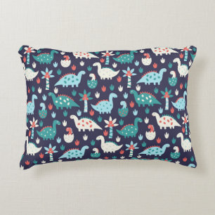 Coussins Décoratifs Cute dinosaure sans couture motif